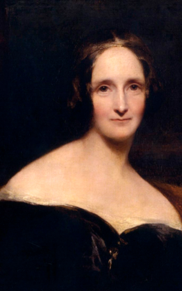 A photo of the author of Frankenstein, Mary Shelley Mary Shelley